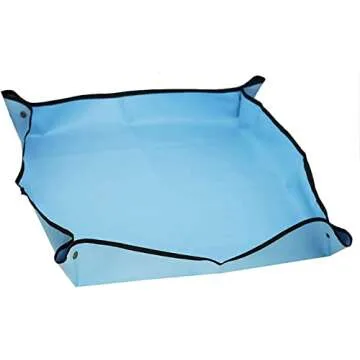 JDYFQIAN Waterproof Indoor Plant Potting Mat for Easy Cleaning