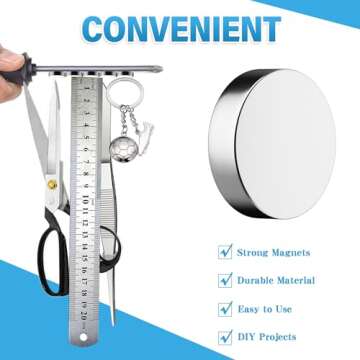 GBYMIUY Round Refrigerator Magnets - Durable 150PCS Set