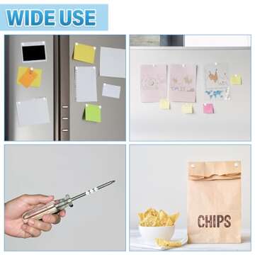 GBYMIUY Round Refrigerator Magnets - Durable 150PCS Set