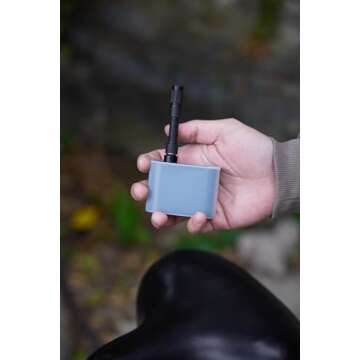 FitStill Tiny Pump Bike Pump Portable Ultra-Mini 100PSI Electric Bicycle Pump with Type-C Rechargeable Battery Tires Inflatable for Bicycle,E-Bike,Motorbike,Football,Basketball