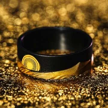 Starforged Dune II Themed Ring Couple Original design Exclusive Movie peripherals Legendary Pictures(Dune2)