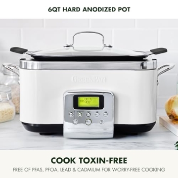 GreenPan Elite 8-in-1 Programmable Slow Cooker