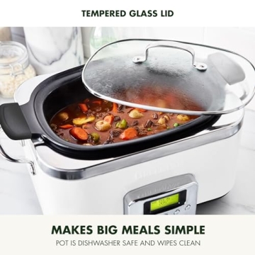 GreenPan Elite 8-in-1 Programmable Slow Cooker