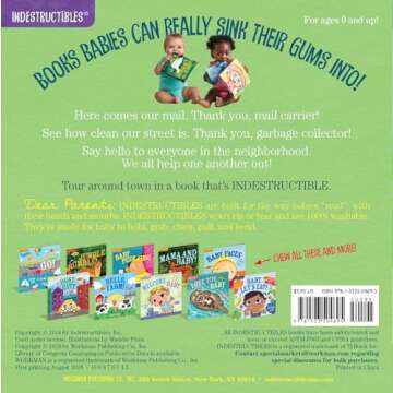 Indestructibles: My Neighborhood: Chew Proof · Rip Proof · Nontoxic · 100% Washable (Book for Bab...