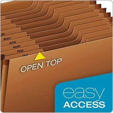 Pendaflex Heavy-Duty Expanding File with Monthly Index