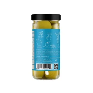 Premium Blue Cheese Stuffed Olives for Cocktails 8.5 Oz