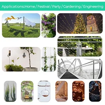 Stainless Steel 1/16 Wire Rope with 100 Sleeves - 328FT