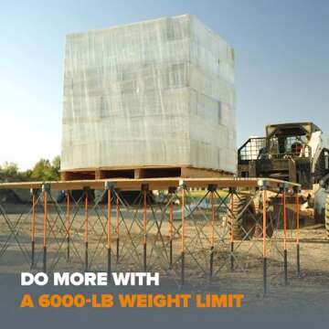 BORA Centipede 30in Folding Work Table - Heavy Duty Mobile Station