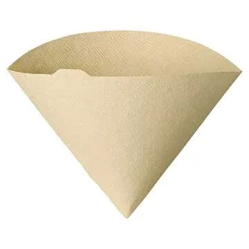 Hario V60 Paper Coffee Filter, Size 02, Natural, 100ct