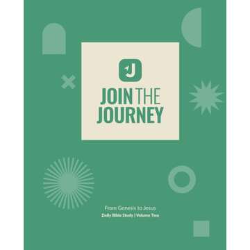 From Genesis to Jesus Vol. 2 - Adult Daily Bible Study: Join The Journey Guided Journal (Black & Whi...