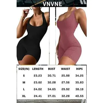 VNVNE Sexy Backless Jumpsuit for Women Summer, Sleeveless Tank Top Bodycon Short Romper (Coffee, M, m)