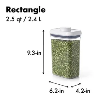 OXO Airtight Food Storage 10-Piece Set for Kitchen Organization