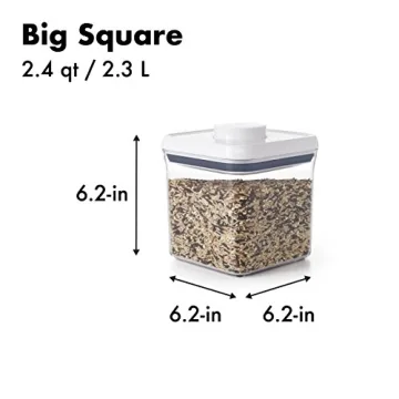 OXO Airtight Food Storage 10-Piece Set for Kitchen Organization