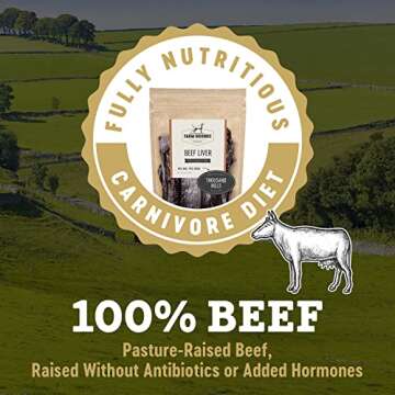 Farm Hounds Natural Beef Liver Jerky For Healthy Dogs