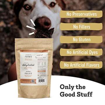 Farm Hounds Natural Beef Liver Jerky For Healthy Dogs