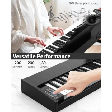 Digital Piano Keyboard 88 Key Designed for All Beginners