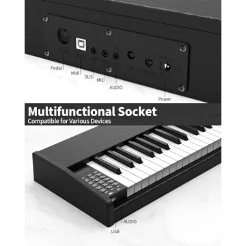 Digital Piano Keyboard 88 Key Designed for All Beginners