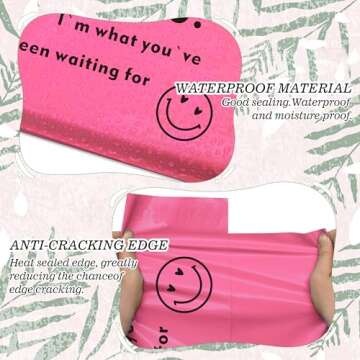 Vapulcio Poly Mailers 10x13 Inch 100 Pcs Waterproof Bags