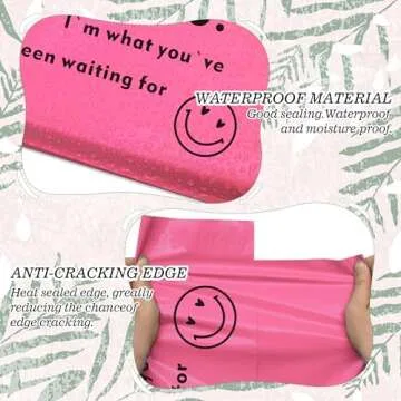 Vapulcio Poly Mailers 10x13 Inch 100 Pcs Waterproof Bags