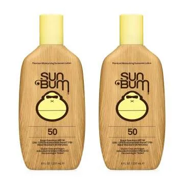 Sun Bum SPF 50 Sunscreen - Vegan, Reef Safe 2 Pack