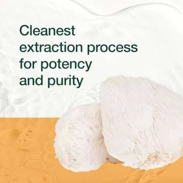 Fresh Nutrition Organic Lions Mane Mushroom Capsules - Strongest DNA Verified Formula - Rich in Alpha Glucan - Powerful Superfood Supplement - Brain, Immune System Benefits - Vegan Friendly