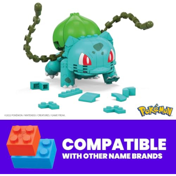 Mega Pokémon Bulbasaur Building Set with 175 Pieces