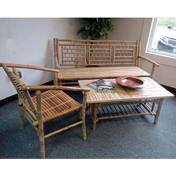 MGP Stack-able Bamboo Lounge Chair