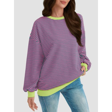 AUTOMET Oversized Sweatshirt for Women Stylish Comfort