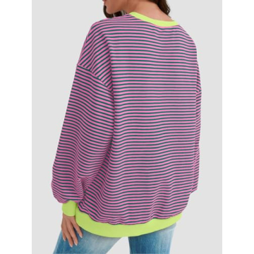 AUTOMET Oversized Sweatshirt for Women Stylish Comfort