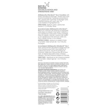 ULTRA BOND No. 2 Color-Safe Conditioner - Strengthen, Protect & Add Shine to Hair | Built-in Bonding Formula - Perfect for Lightened Hair, 10.1 Fl Oz