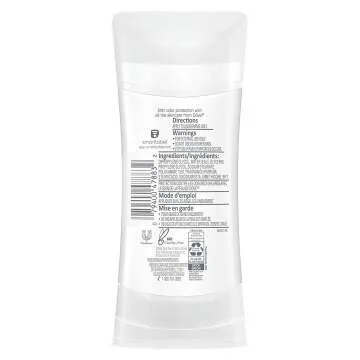 Dove Rose Petals 0% Aluminum Free Deodorant 3-Pack