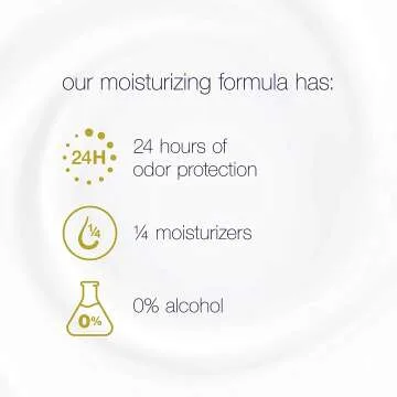 Dove Rose Petals 0% Aluminum Free Deodorant 3-Pack