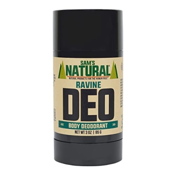 Sam's Natural Deodorant - Ravine - Eco-Friendly & Effective Care with 17 Scents