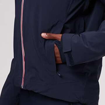 Helly-Hansen Alpha Lifaloft Jacket for Men - Lightweight, Insulated, Waterproof, Breathable, Winter Outdoor Jacket, 599 Navy - L