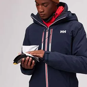 Helly-Hansen Alpha Lifaloft Jacket for Men - Lightweight, Insulated, Waterproof, Breathable, Winter Outdoor Jacket, 599 Navy - L
