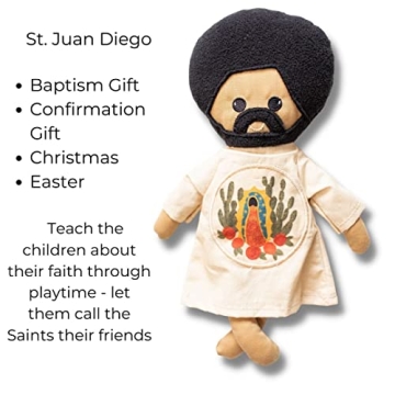 St. Juan Diego Plush Catholic Doll - 11" Inspirational Gift