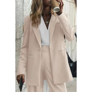 Elegant PRETTYGARDEN Women's Two Piece Office Outfit Set