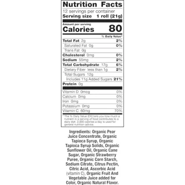 Annie's Organic Fruit Tape - Healthy Kids Snack Surprise