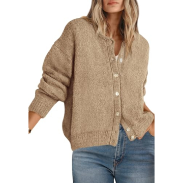 Pretty Garden Women's Chunky Cardigan for All Occasions