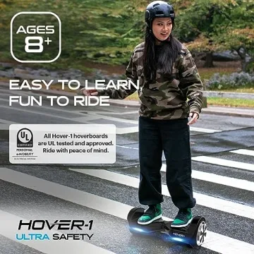 Hover-1 Ultra Electric Hoverboard 9MPH with Safety