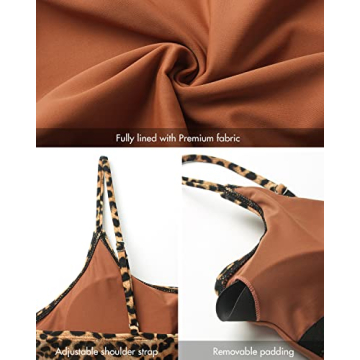 Narecte Stylish Tummy Control One Piece Swimsuit