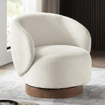 KISLOT Swivel Accent Chair Stylish Comfort for Any Space