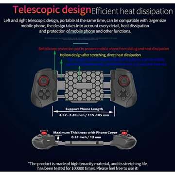 arVin Wireless Gaming Controller for iPhone & Android