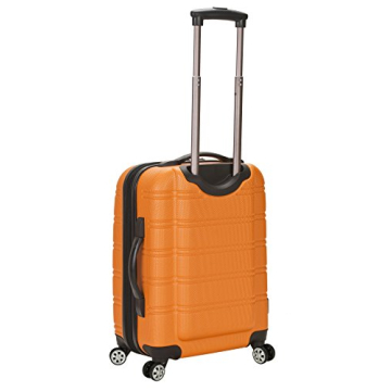 Rockland 20-Inch Orange Hardside Expandable Luggage
