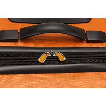 Rockland 20-Inch Orange Hardside Expandable Luggage