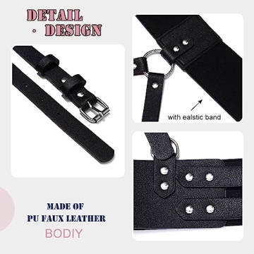Plus Size Women’s Waist Leather Harness for All Occasions
