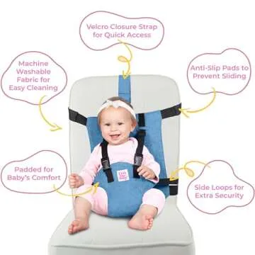 Versatile Travel Harness Seat for Toddlers - FiveStarBaby