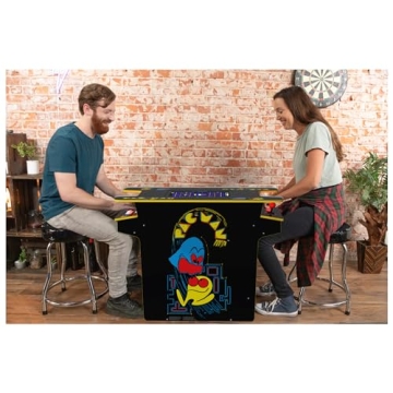 Arcade1Up PAC-MAN Arcade Game Table for Family Fun