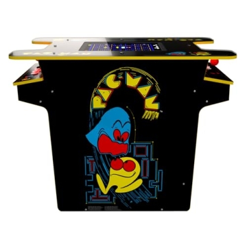 Arcade1Up PAC-MAN Arcade Game Table for Family Fun