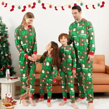 Family Matching Christmas Onesie Pajamas for All Ages